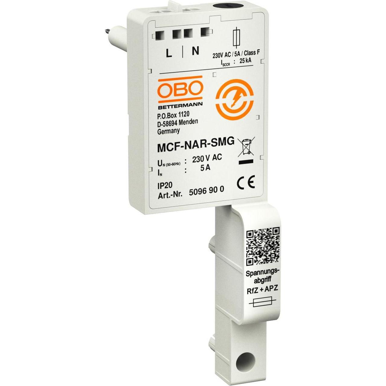 OBO Bettermann OBO MCF-NAR-SMG Spannungsabgriff, Elektronikzubehör + Gehäuse