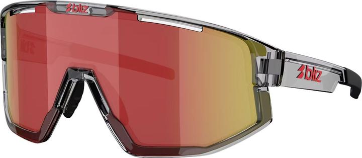 Dunkelgrau Transparent, Rot, Transparent Dark Grey/Brow w Red Multi