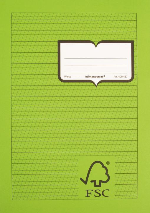 Image du produit Naturaline Cahier d'exercices FSC (A4, Doublure angulaire, Couverture rigide)