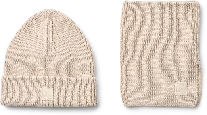 Actual product image Liewood Lina Beanie + Halswärmer GeschenkSet Sandy