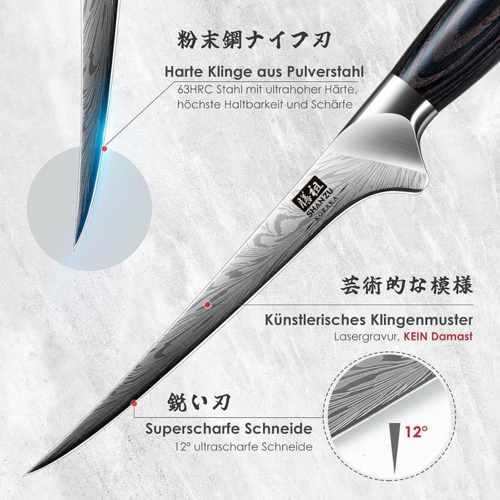 Image du produit Shan Zu Filetiermesser (17.80 cm)