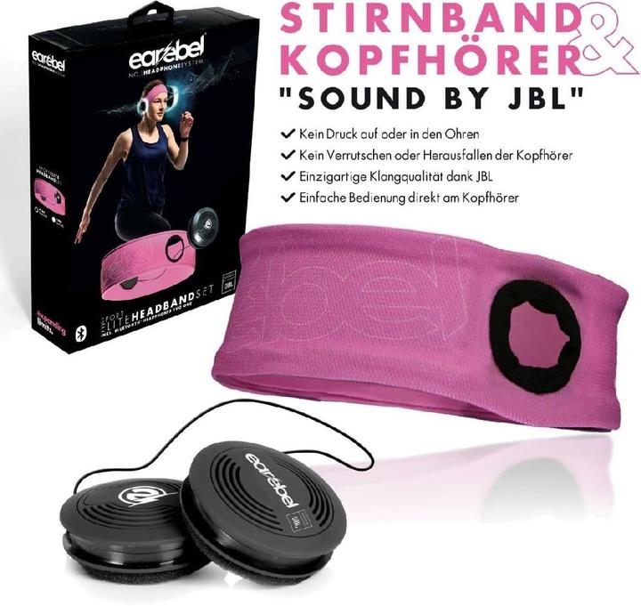 Actual product image Earebel - Elite - Hoofdband maat L/XL - on ear - koptelefoon - sport koptelefoon - hardlopen - fitness fiets