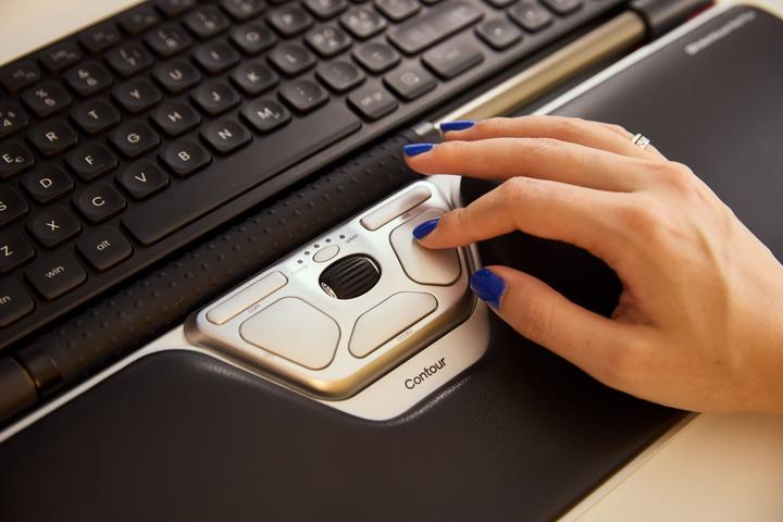 Actual product image Contour RollerMouse Red Plus (Wireless)