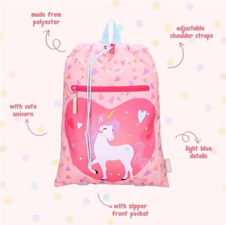 Produktbild Vadobag Lustiger Turnbeutel Happy Go Lucky Einhorn