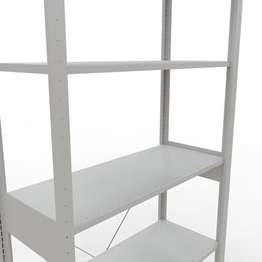 Actual product image Schulte Lagertechnik MULTIplus85 basic racking system with cross braces