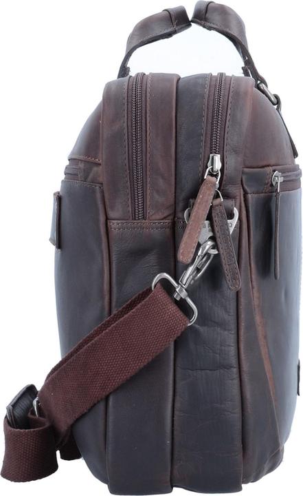 Actual product image The Chesterfield Brand Wax Pull Up briefcase leather 40 cm laptop compartment (17.30")