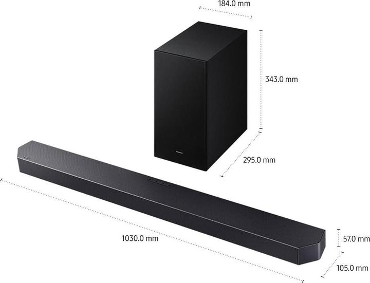 Image du produit Samsung HW-Q600F (380 W, 3.1.2 Canal)