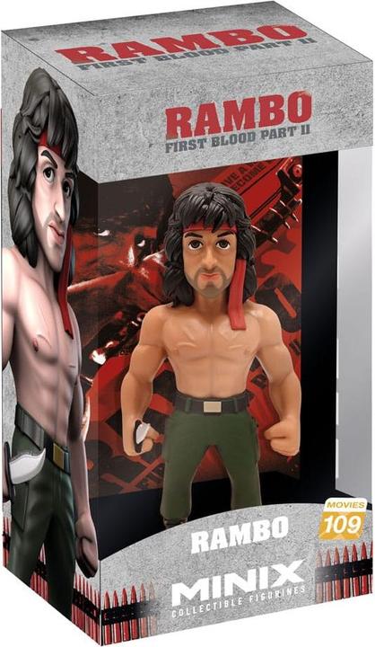 Actual product image Minix RAMBO - Rambo avec Bandana - Figurine 12cm