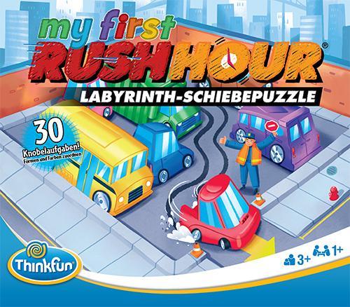 Produktbild Thinkfun THI76443 - My First Rush Hour *2021*, Brettspiel, für 1 Spieler, ab 3 Jahren (DE-Ausgabe) (Deutsch)
