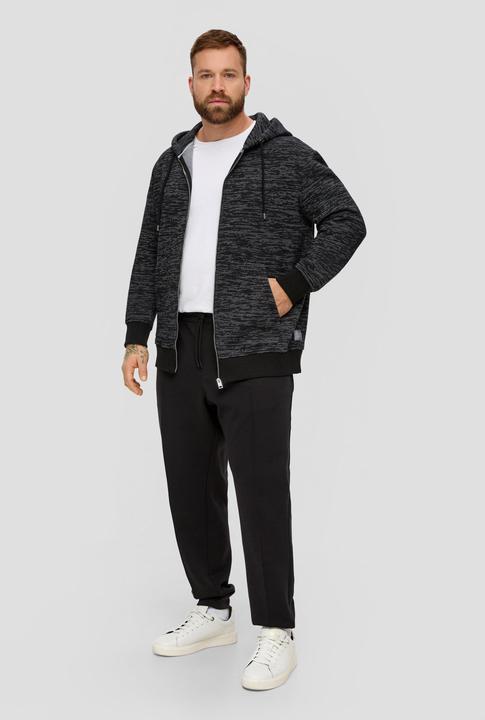 Produktbild s.Oliver Sweatshirt Jacke Sweatjacke mit Kapuze (XXL)