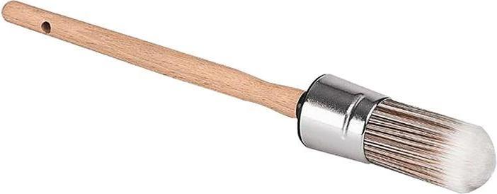 Actual product image HP Autozubehör Ring brush size 10 bristle length 83 mm 20 mm fully synthetic special bristle raw wooden handle (83 mm)