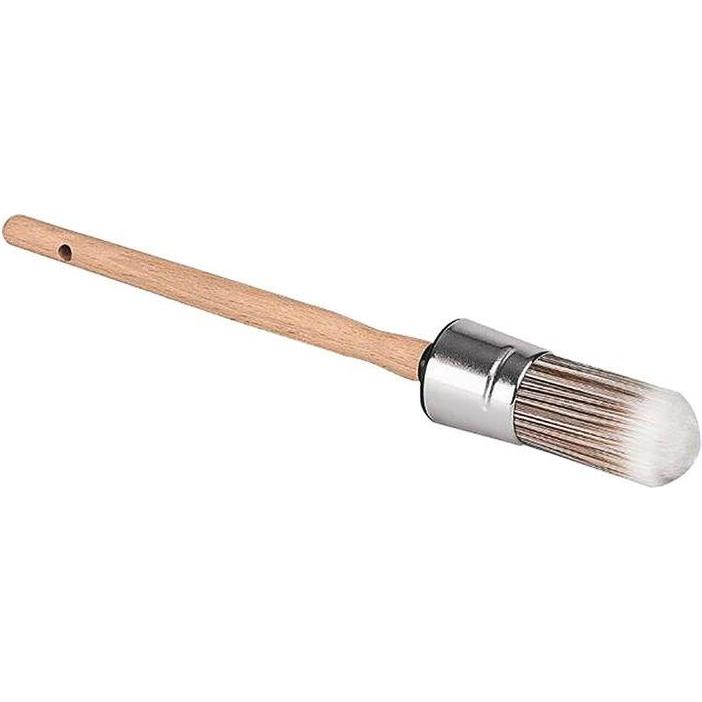 Thumbnail - HP Autozubehör, Pinsel, Ringpinsel Grösse 10 Borstenlänge 83 mm 20 mm vollsynthetische Spezialborste roher Holzstiel (20...