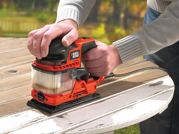 Immagine prodotto Black & Decker Levigatrice orbitale 270W DUOSAND (Levigatrice orbitale, 270 W)