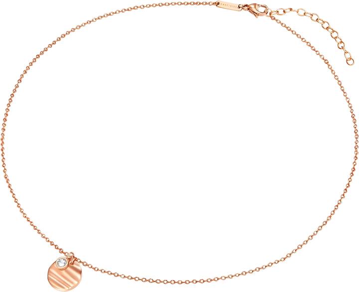 Produktbild Eastside Halskette Edelstahl Zirkonia 42,0 cm Basiskette + 5,0 cm Verlängerung - 31864 (Edelstahl rosévergoldet 14 Karat, 42 - 47 cm)