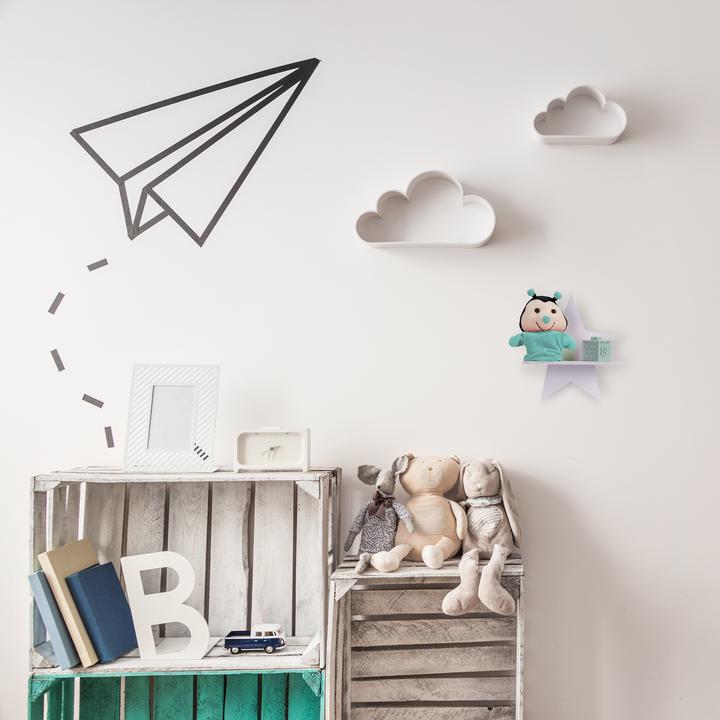 Actual product image Relaxdays Wall shelf