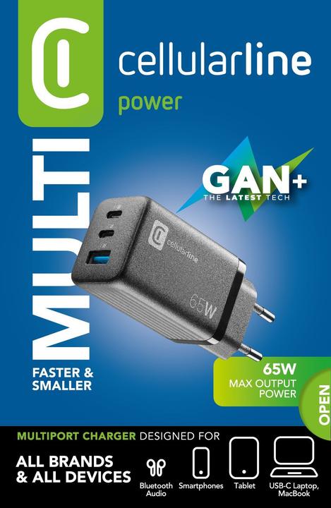 Produktbild Cellularline Multipower Micro (65 W, 1 Port)