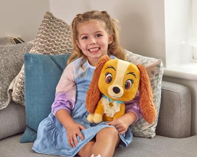Actual product image Disney Lil Bodz Plush Lady With Sound (30 cm)