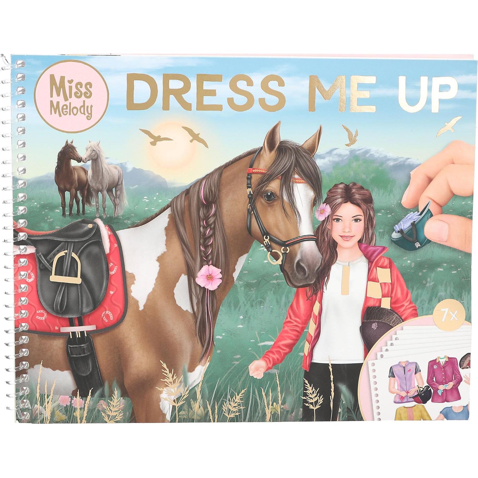 Schmidt Spiele, Sticker, Miss Melody - Dress Me Up Big (413744)