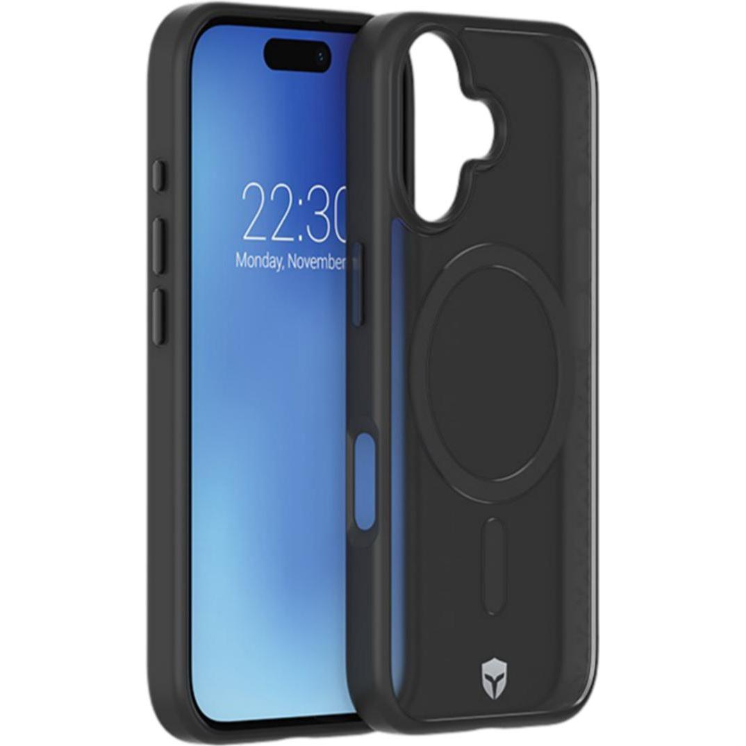 Force Case Air Frost MagSafe Case (Apple iPhone 16), Smartphone Hülle, Schwarz