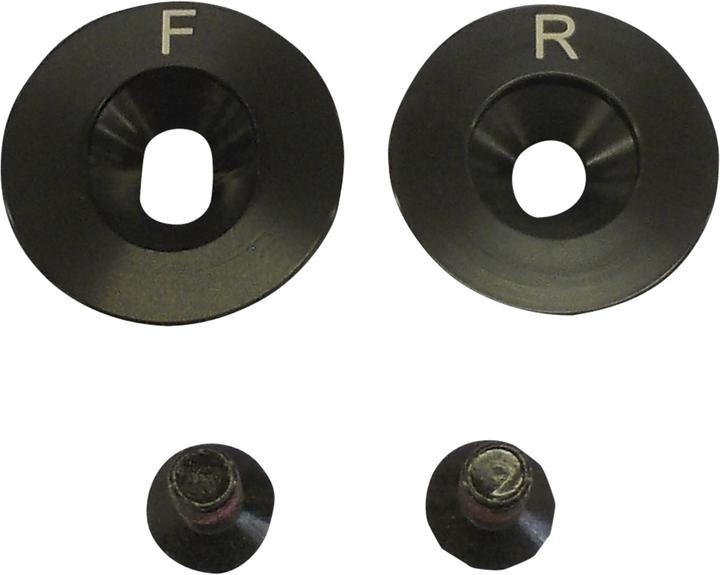 Immagine prodotto BiXS Set di viti di montaggio dell'estensore di portata Simplo (Coperchio della batteria per e-bike)