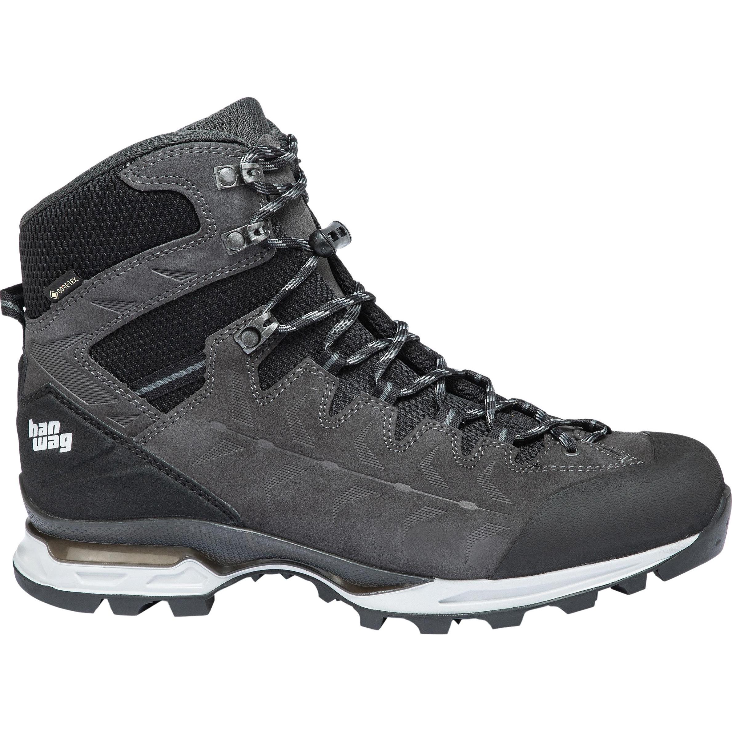 Hanwag, Herren, Wanderschuhe, Makra Trek GTX (44.5), Grau