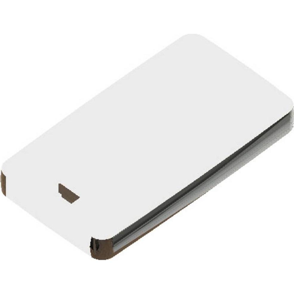 Teko 13120.23 Fernbedienungsgehäuse 71.5 x 39.3 x 11.5 ABS, Zink Schwarz, Licht (Case), Accessori di elettronica + Alloggiamento, Grigio, Nero