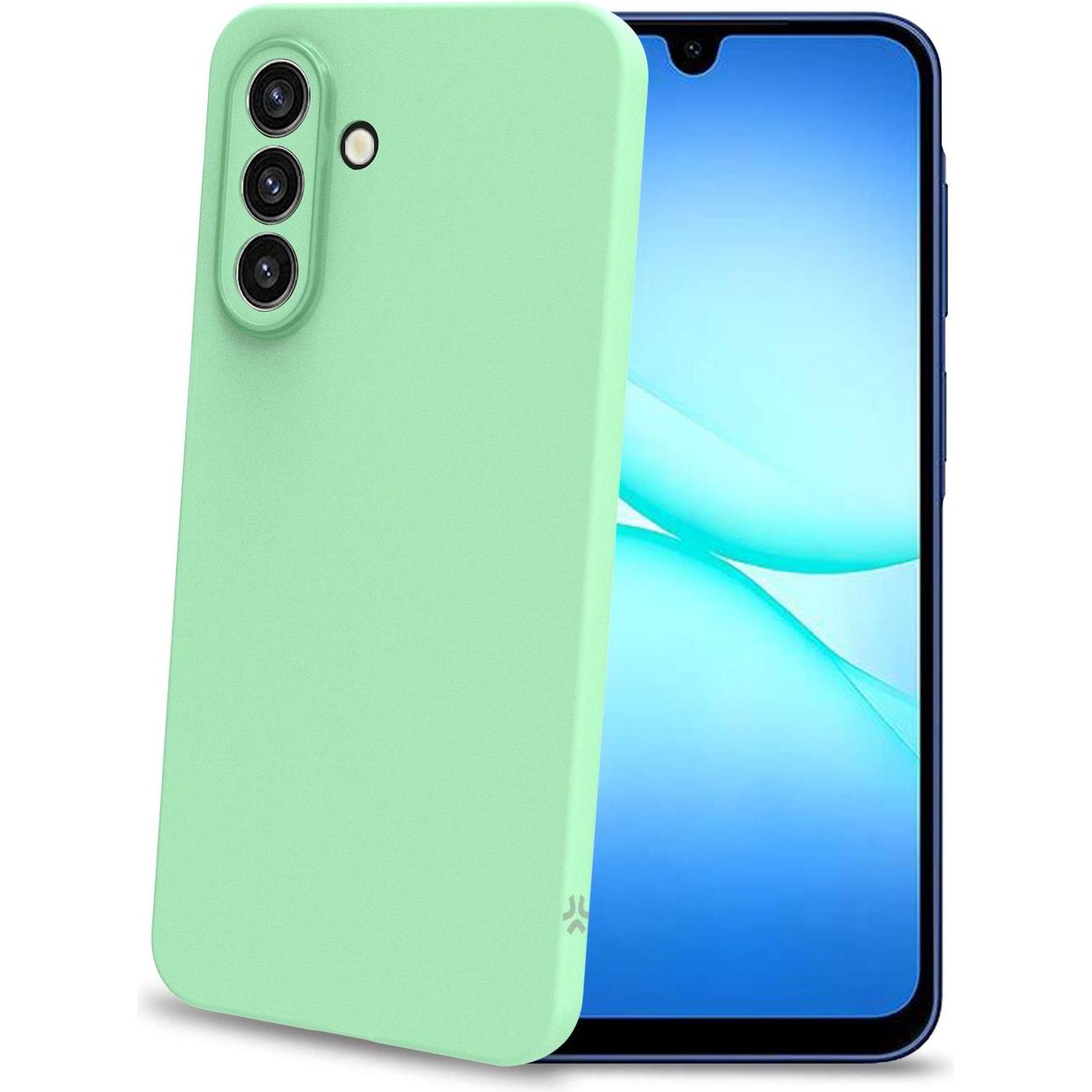 Celly TPU-Hülle Transparent Grün, Anti-Schock, für Samsung (Samsung Galaxy R), Cover smartphone, Verde, Trasparente