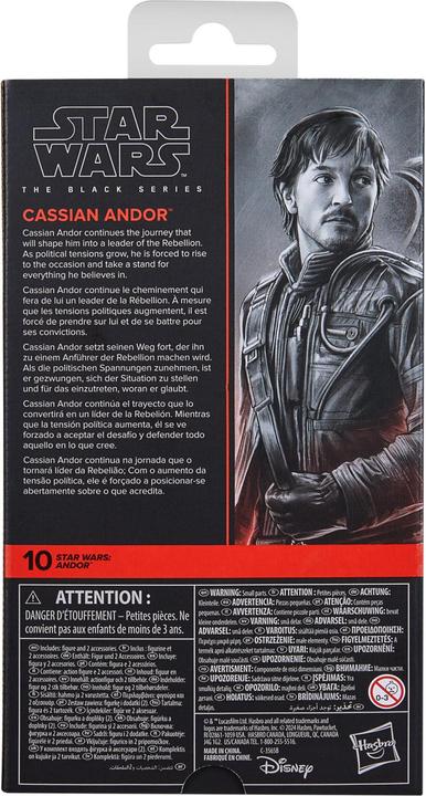 Productafbeelding Hasbro Star Wars: Andor Black Series actiefiguur Cassian Andor 15 cm