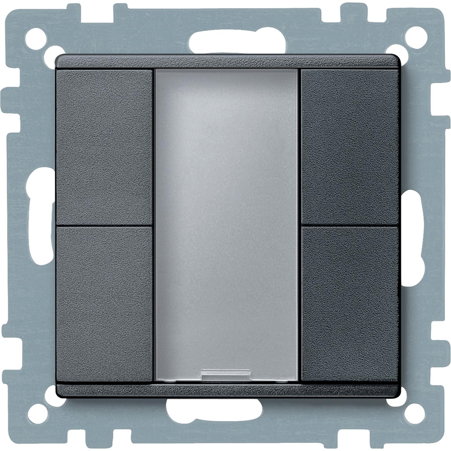 Schneider MTN627614, Taster + Schalter, Grau