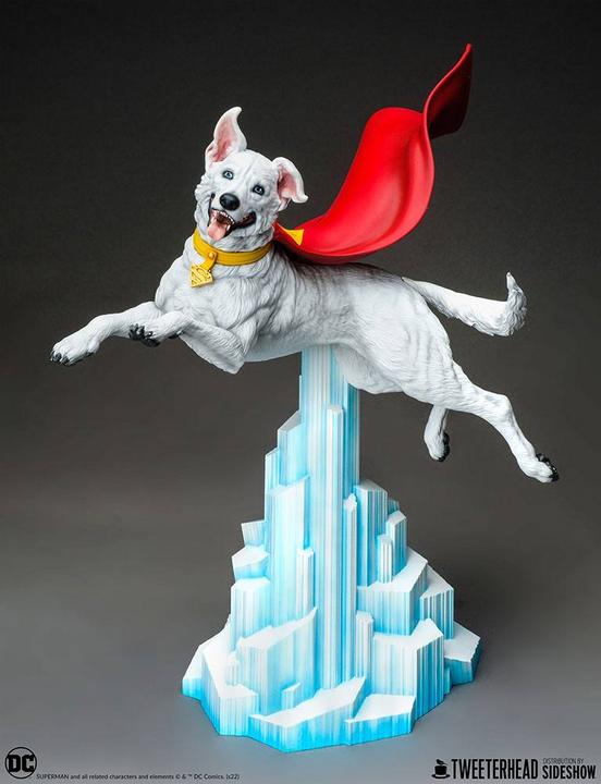 Actual product image Tweeterhead DC Comics statuette Krypto 32 cm