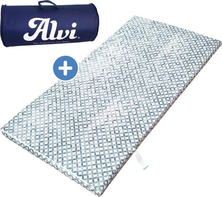 Alvi Travel cot mattresses Travel cot roll-up mattress incl. storage bag 60 (60 x 120 cm)