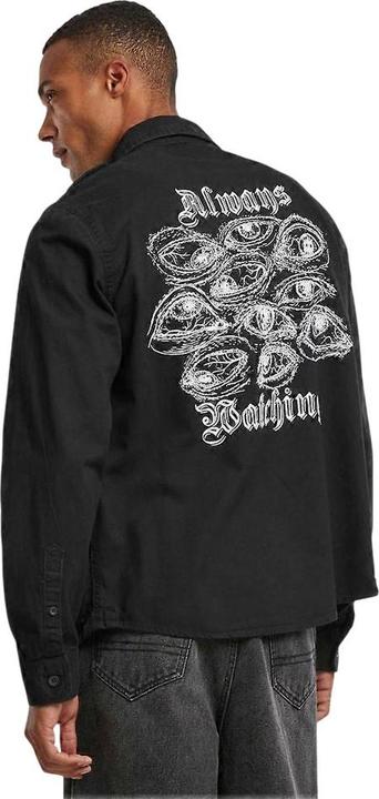 Immagine prodotto Mister Tee Always Watching Camicia Vintage Manica Lunga Uomo (M)