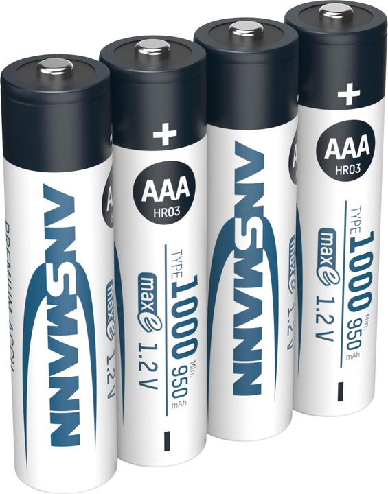 Produktbild Ansmann AAA (4 Stk., AAA, 950 mAh)