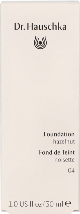 Actual product image Dr. Hauschka Foundation 04 hazelnut 30 ml (04 hazelnut)