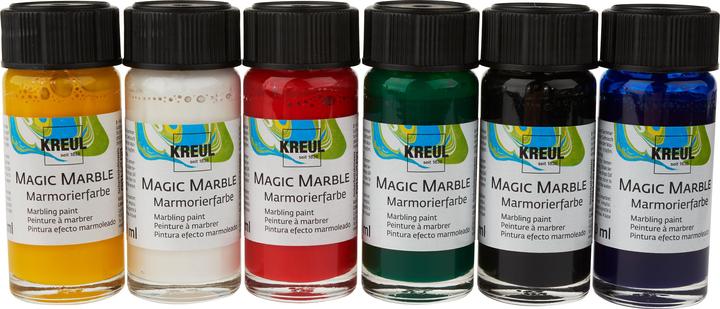Produktbild Creativ Company KREUL Magic Marble 20 ml (Mehrfarbig, Hellgelb, Grün, 20 ml)