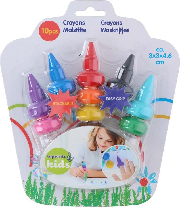 Produktbild Topwrite Kids Crayons (Mehrfarbig, 10 x)