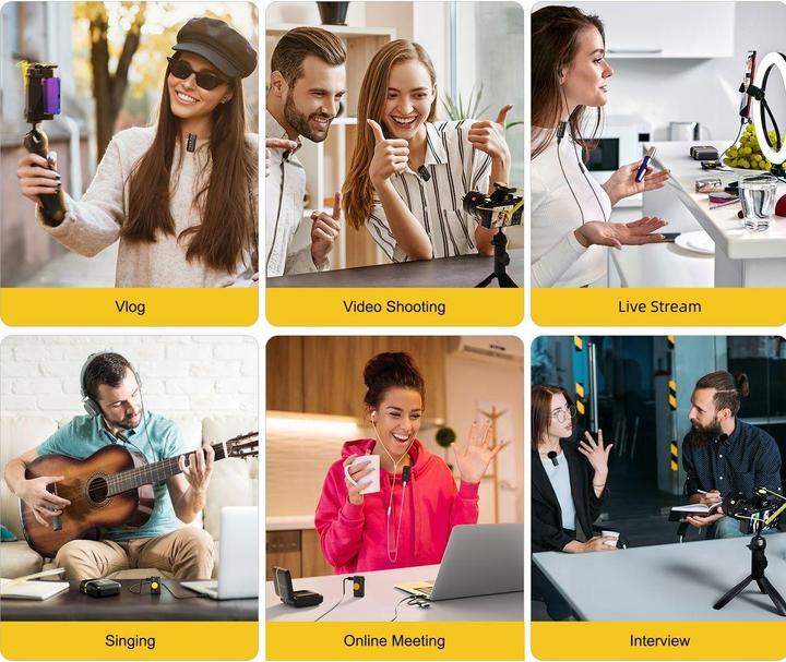 Immagine prodotto 7Ryms iRay DW10(B) (1TX+1RX) Nero