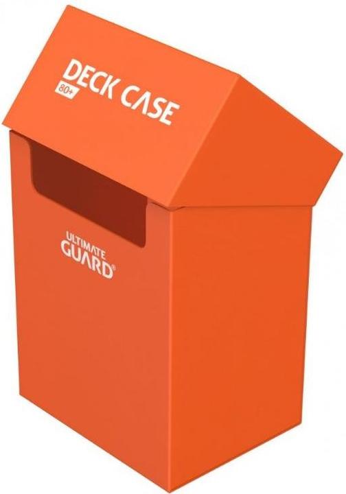 Actual product image Ultimate Guard UGD010259 - Deck Case - for 80+ Cards, Standardsize, orange