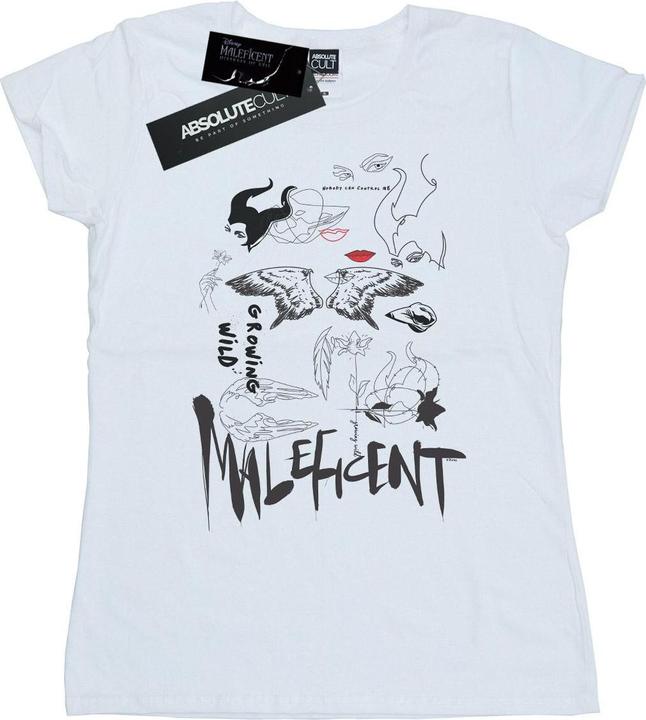 Produktbild Disney Maleficent Mistress Of Evil Growing Wild Collage TShirt (XXL)