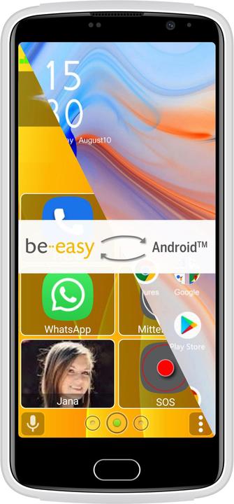 Bea-Fon M7 Lite (32 GB, White, 5.50", Dual SIM, 13 Mpx, 4G)