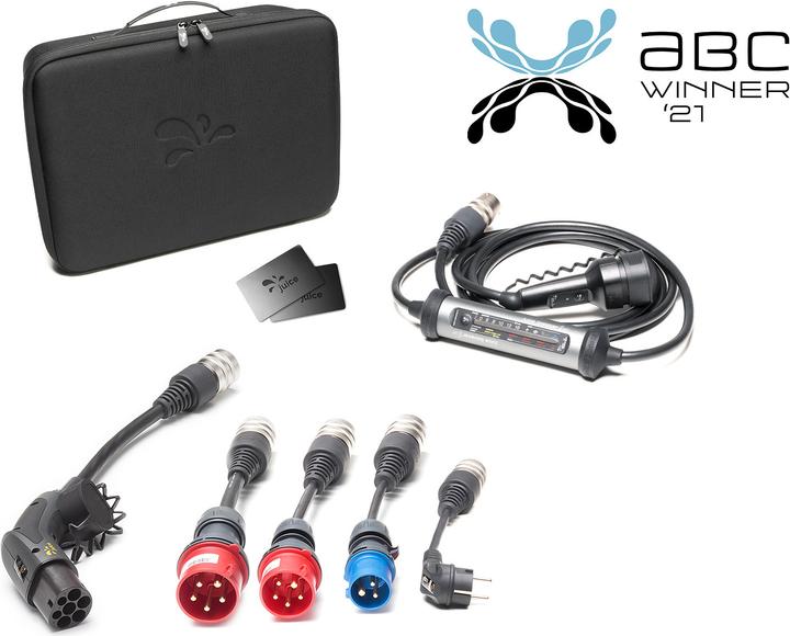 Juice Technology Juice Booster 3 air UE Traveller Plus Set (Type 2, 11 kW, 16 A, CEE 7/7, CEE 16, CEE 32)