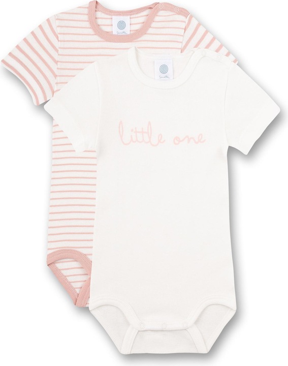 Immagine prodotto Sanetta Body a manica corta 2-pack rosa/bianco Gr. 74 (74)