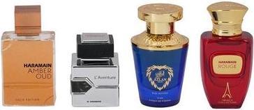 Al Haramain Geschenkset für Damen und Herren, Gold Edition