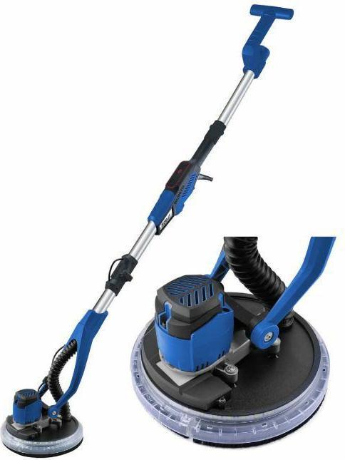 Image du produit Dedra Ponceuse pour cloisons sèches avec bras d'extension 500W, sans balai DED7768BM (Ponceuses murales et de plafond, 500 W)