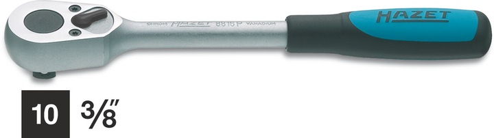 Produktbild HAZET Umschaltknarre 8816P ∙ Vierkant 10 mm (3/8 Zoll) (3/8")