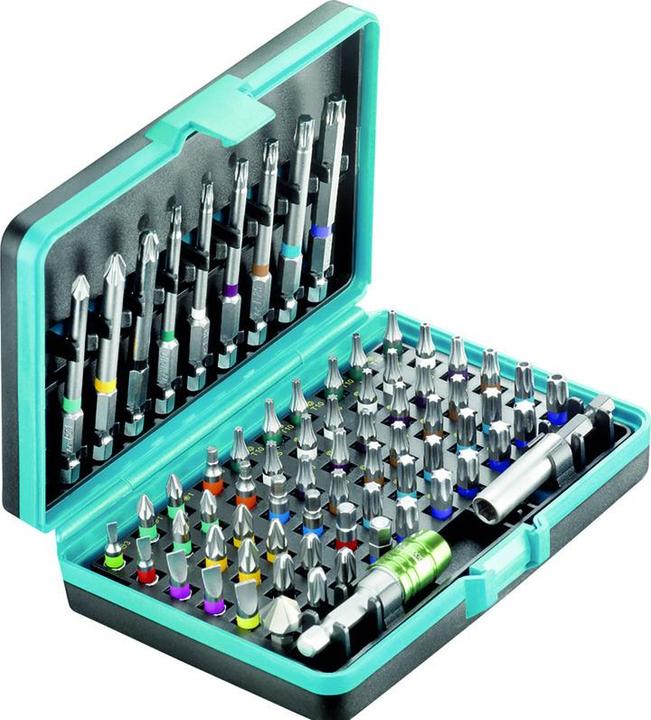 technocraft Cassetta professionale con punte ad anello colorate CRI