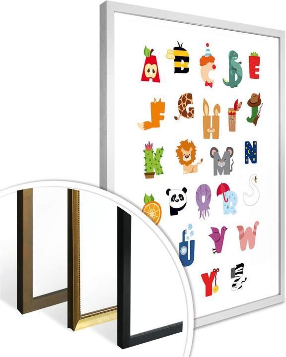 Image du produit Trenddeko Alphabet pour enfants (80 x 100 cm)