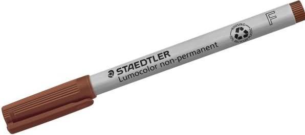 Actual product image Staedtler Lumocolor non-permanent (Brown, 0.60 mm, 1 x)
