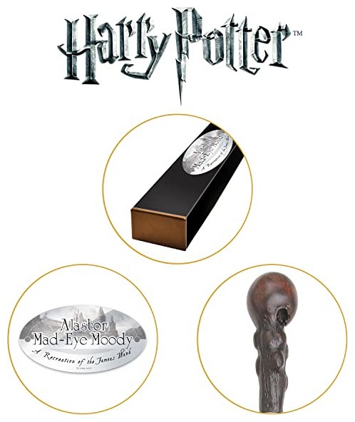Produktbild Noble Collection Harry Potter Zauberstab Alastor Mad-Eye Moody (Charakter-Edi