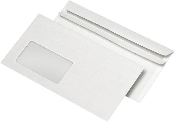 Actual product image Mailmedia Envelopes DIN long, self-adhesive, FSC (110 x 220 mm, 1000 x)